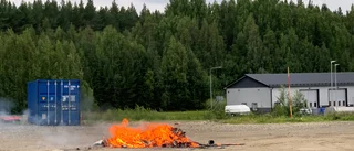 Larm om brand – var planerad