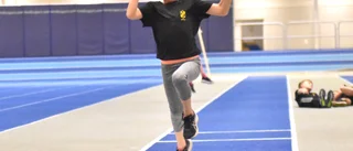 Penny Löfstedt en som testade att hoppa långt