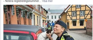 Polisen: "Rätt att krossa rutan"
