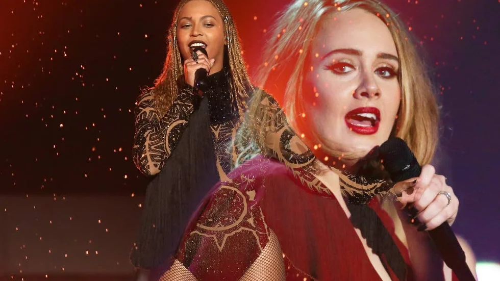 Beyonce och Adeles har gjort några av årets mest framgångsrika album.