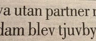 Ur PT:s arkiv: Orm stals från Grans Naturbruksskola