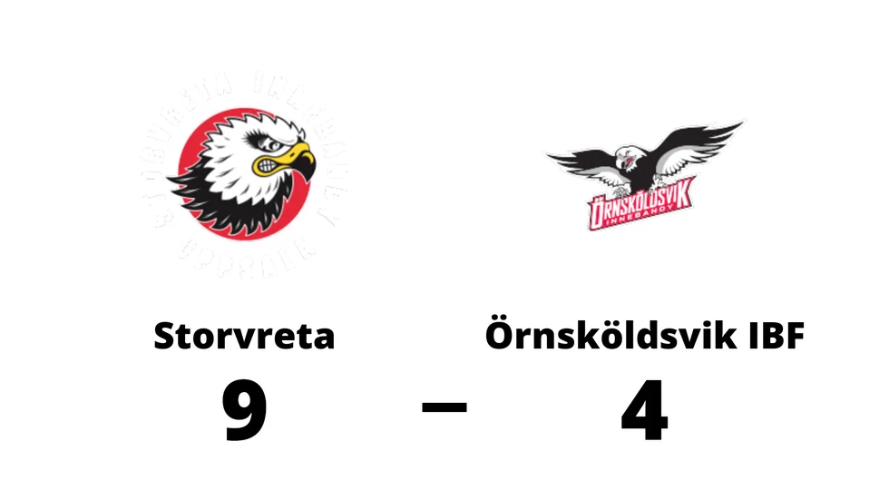 Storvreta IBK vann mot Örnsköldsvik IBF