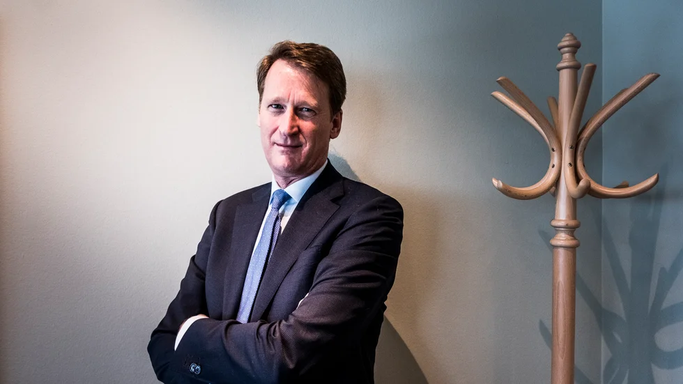 Finländska Sampo, med vd Torbjörn Magnusson, delar ut kapitalförvaltaren Mandatum till sina ägare. Arkivbild