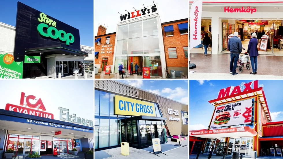 Priserna har jämförts mellan Stora Coop, Willys city, Hemköp, Ica kvantum Ekängen, City gross, och Ica maxi i Eskilstuna.