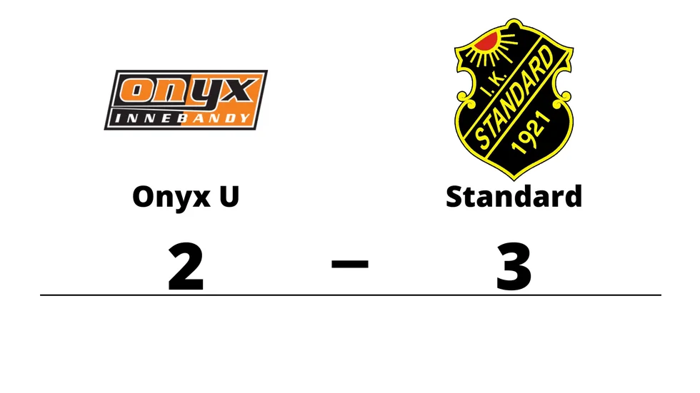 Onyx IBS U-lag förlorade mot IK Standard