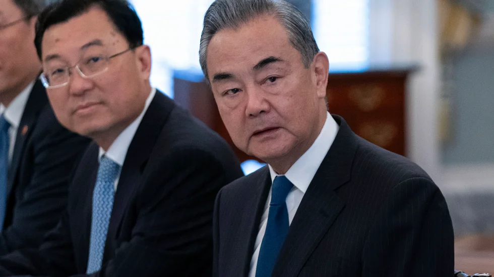 Kinas utrikesminister Wang Yi. Arkivbild.