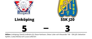 David Lindholm gjorde två mål när Linköping vann