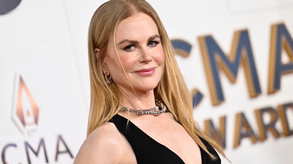 Nicole Kidman på countrygalan i USA i november. Arkivbild.