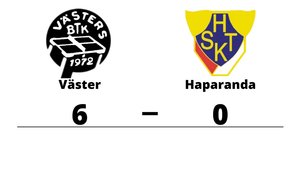 Västers BTK vann mot Haparanda SKT