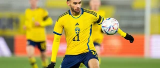 Första landslagsmålet för Siriusspelaren räckte inte