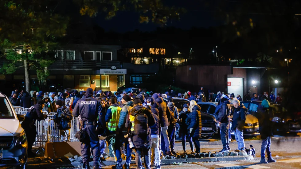 Det var stökigt och våldsamheter i Kristiansand i södra Norge på lördagseftermiddagen när två eritreanska grupper drabbade samman.