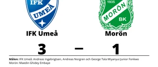 Morön åker ur serien efter ny förlust