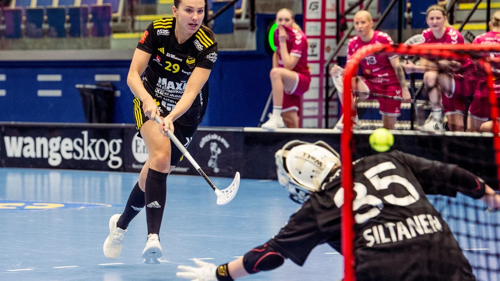 Isabella Ström gjorde två mål för Endre.