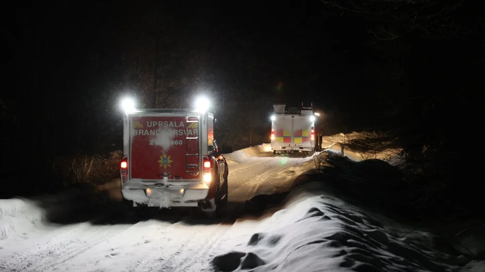 Räddningstjänsten ryckte ut på larmet om en tågolycka vid Örbyhus. Det visade sig att tåget kört på en älg. 