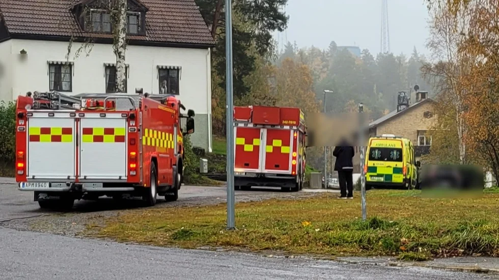 Det inträffade en singelolycka i Gusum på måndagsförmiddagen.