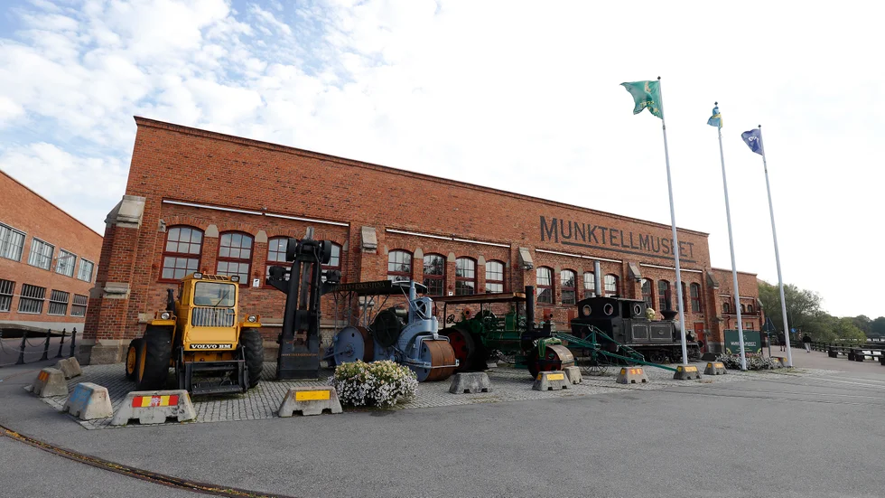 Munktellmuseet drabbades av en getinginvasion.