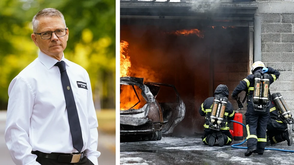 Ulf Lago är förbundsdirektör i Räddningstjänsten Östra Götaland. 