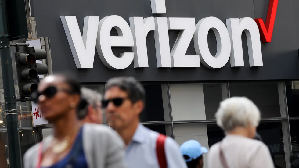 Verizon klår förväntningarna. Arkivbild