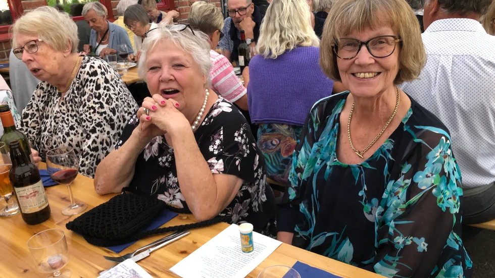Gäster på SPF-Pärlans 40-årsjubileum i Älvsbyn.