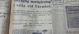Brutala mordet i Värmbol 1932 är nästan bortglömt