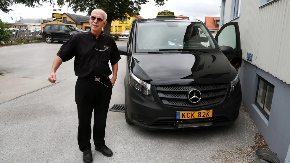 Oseriösa aktörer smutsar ner ryktet för andra taxibolag, säger Peter Melander, Taxi Gotlands styrelseordförande.
