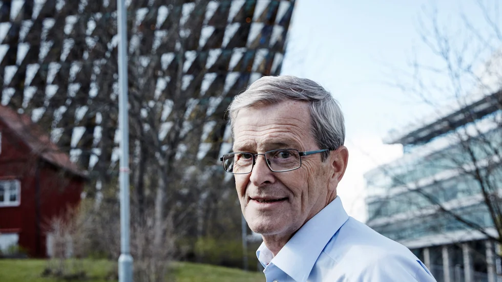 Tore Curstedt, tidigare Pettersson, är Årets utflyttade Pitebo. Bilden är tagen när han var nominerad till europeiska patentnämndens utmärkelse för livstidsprestation.