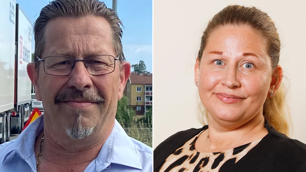 Björn Karlsson, gruppledare och Camilla Zetterström, vice gruppledare för Sverigedemokraterna i Strängnäs.