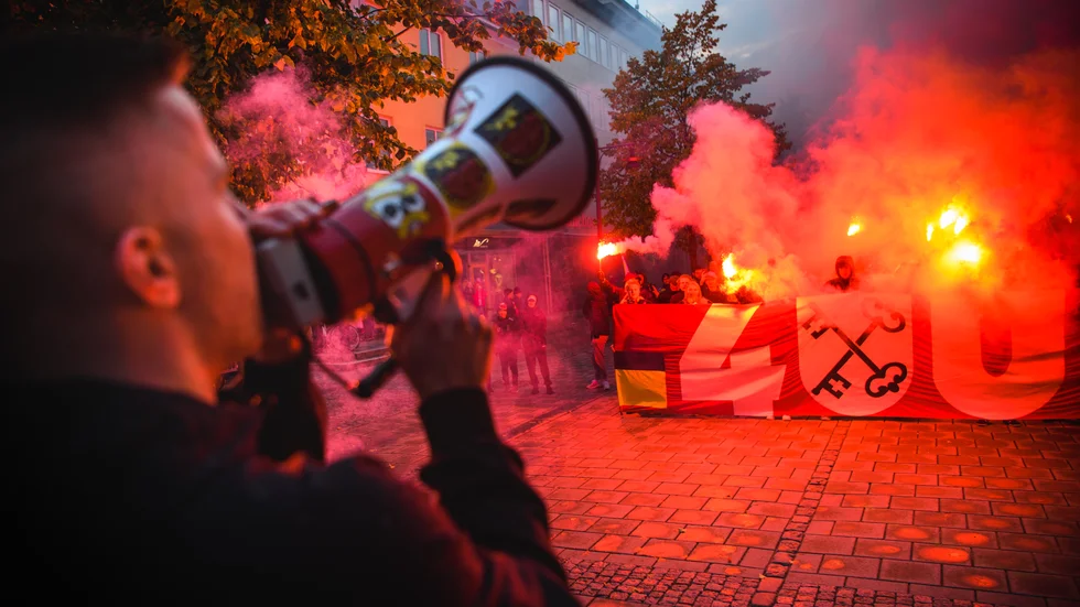 "Jag hoppas att en ökad polisiär närvaro inte ska leda till problem vi aldrig tidigare har haft här uppe", säger Luleåfans ordförande Tomas Andersson.