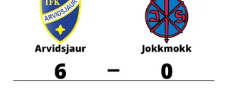 Utklassning när Arvidsjaur besegrade Jokkmokk