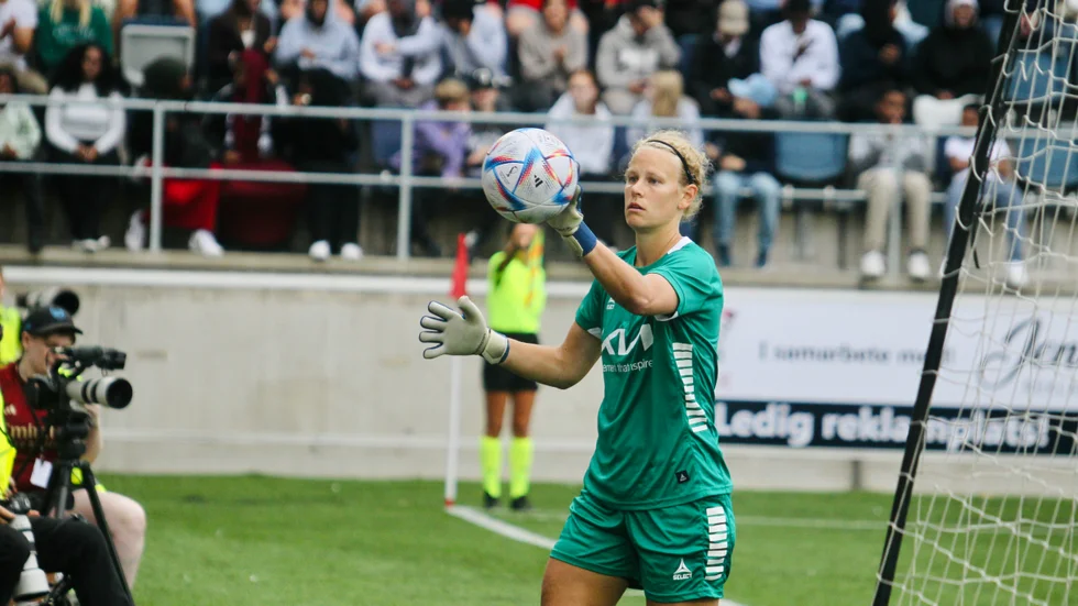Linköping FC-målvakten Cajsa Andersson.
