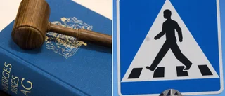 Körde på kvinna vid övergångsställe - förnekar brott