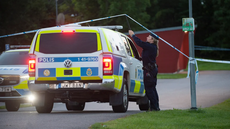 Bild från förra årets explosion i Högbrunn i Nyköping.