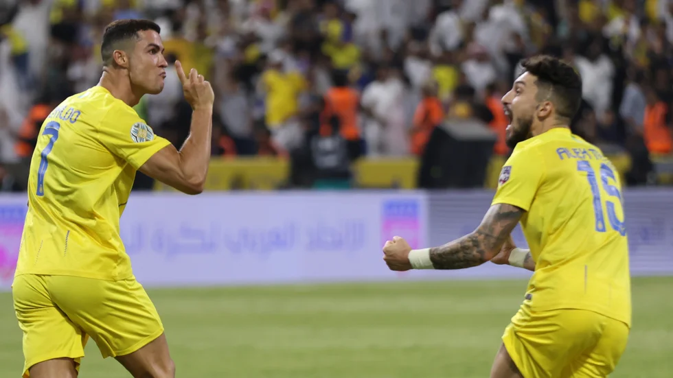 Saudiarabien har storsatsat på fotboll den senaste tiden. Sedan tidigare har bland annat superstjärnan Cristiano Ronaldo (till vänster) valt spel i landets liga. Arkivbild.
