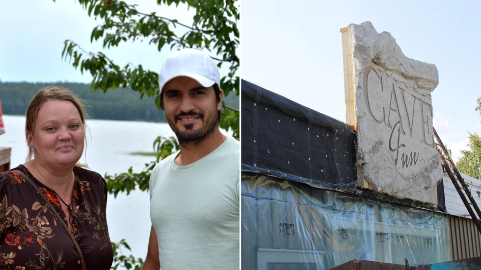 Nina Melsted och Karam Baaj ska driva Cave Inn, tidigare Värdshuset Hjorten.