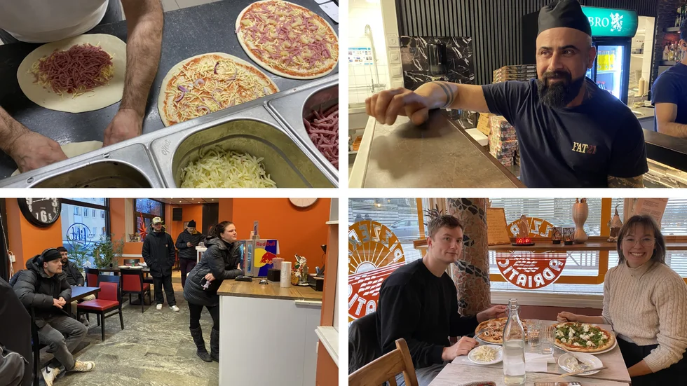 Nyårsdagen har kommit att kallas internationella pizzadagen, vilket var tydligt när vi åkte runt och tog tempen på flera av Linköpings pizzerior.
