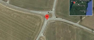Singelolycka med en personbil
