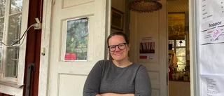 Första stora utställningen för hemvändaren Jessica, 45 år
