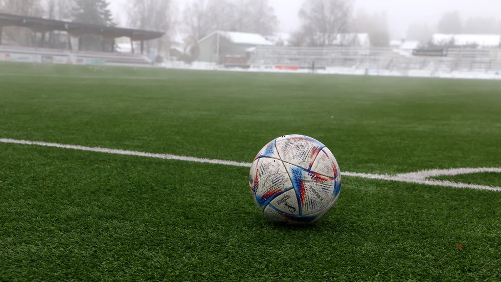 LF Arena är snötäckt just i detta nu (Arkivbild)