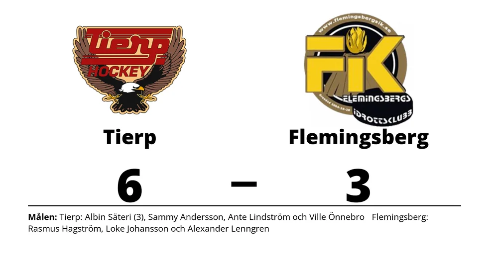 Tierps HK vann mot Flemingsbergs IK