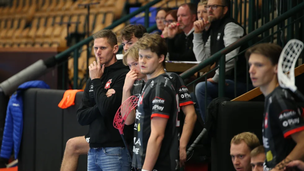 Solfjäderstadens IBK och tränare Mickael Stendahl var nöjd efter segern mot Söderköping 