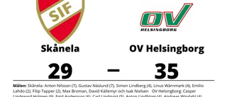 Skånela föll med 29-35 mot OV Helsingborg