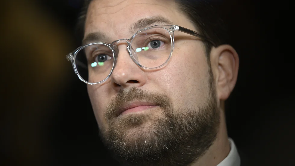 Sverigedemokraternas Jimmie Åkesson. Arkivbild.