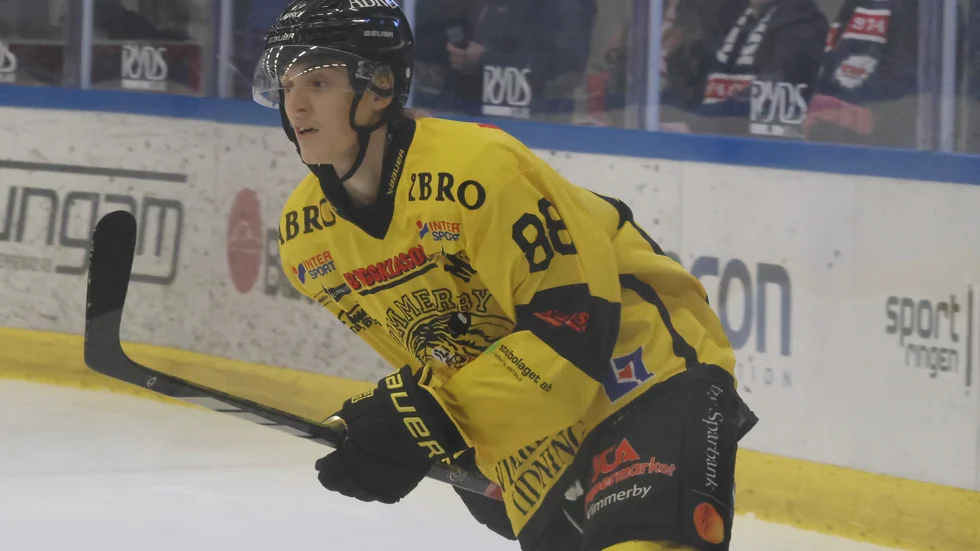 Gustav Karlsson blev matchvinnare för VH mot Visby/Roma.