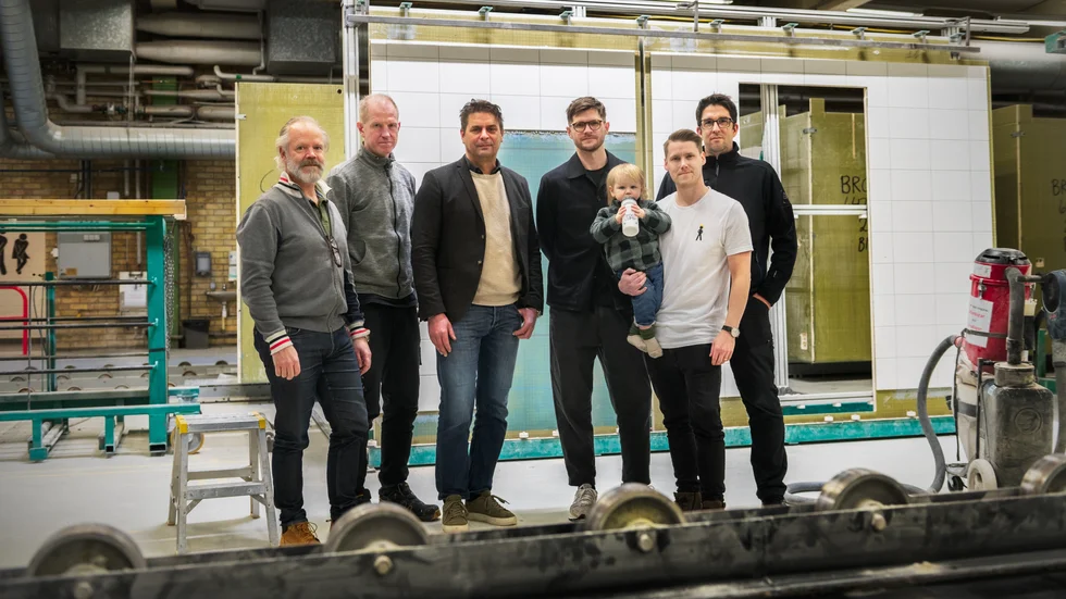 Stefan Lindbäck, Mikael Söderberg, Hans Lindbäck, Jens Lundqvist, Samuel Holmström och Peter Lundmark är nöjd med det nya samarbetet.