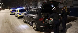 Efter skjutningen – ny polisinsats på adressen