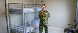 Nära hundra värnpliktiga bor på Suderbys 