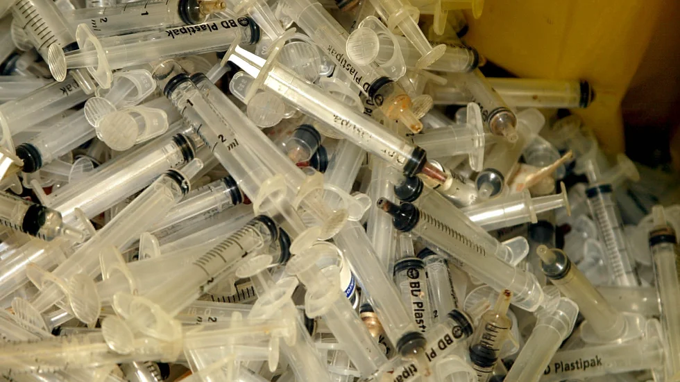 17 av Sveriges regioner har infört sprututbytesverksamhet och de flesta förskriver också naloxon som häver opioidöverdoser. Arkivbild.