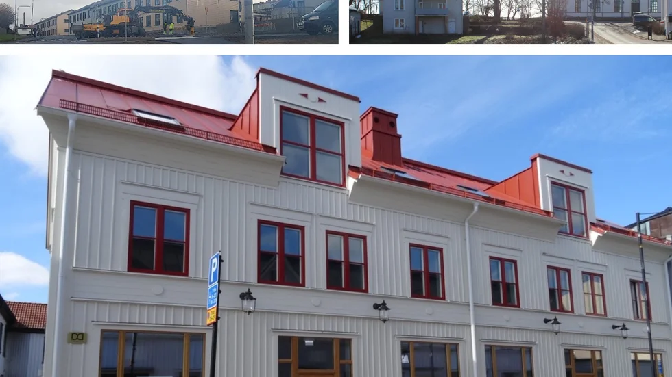 Dags att göra något åt att Vimmerby inte kvalar in i på listor över Sveriges vackraste städer, anser Mikael Sandström. Nederst ett projekt från Kungsbacka (arkitekt Kjell Forshed), som tjänar som exempel på hur Vimmerby skulle kunna förskönas, menar han.
