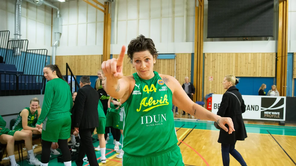 Alviks Janel McCarville "hyllade" Luleå som seriens näst bästa lag efter segern i första finalmatchen nere i Stockholm.