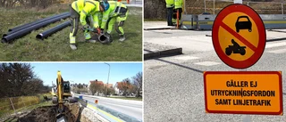 Svårt arbete på Norderväg – olovlig trafik sinkar arbetet: "Tar mycket energi"
